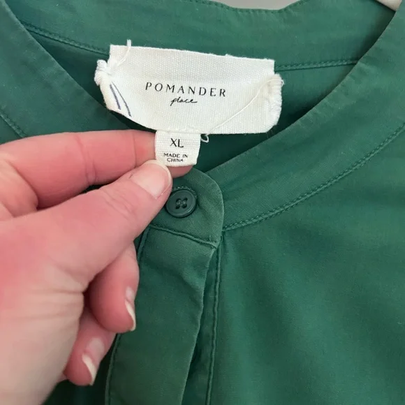 Tuckernuck Emerald Green Long Sleeve Dress - Picture 3 of 4